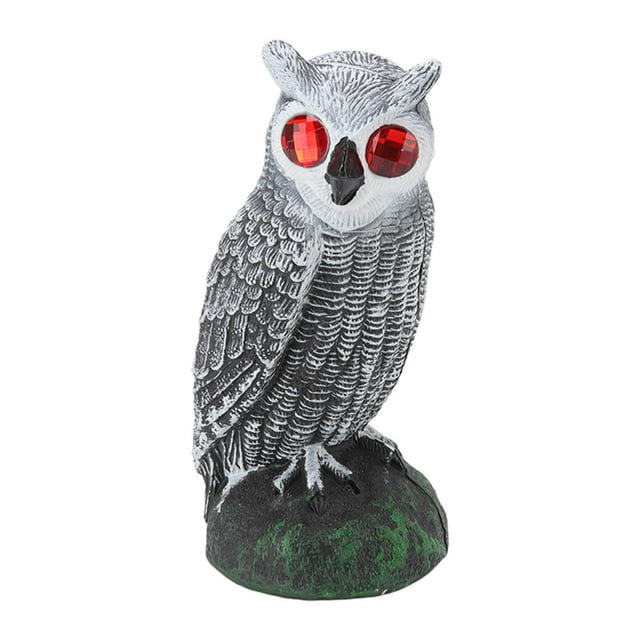 ZPSHYD Owl Decoy, Owl Decoys To Scare Birds Away Plastic Owl Bird
