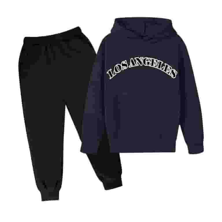 Letter Printed Hooded Long Sleeve Sweater Letter Printed Hooded Long Sleeve Sweater