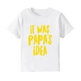thumbnail image 1 of ZPWKLM ZPWKLM Cute Shirt For Child Letter Print Short Sleeve Crew Neck Clothes For Infnants size 2-4T, 1 of 3