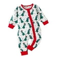 thumbnail image 1 of ZPYESWOW Baby First Christmas Outfit Boy Christmas Outfits Kids Christmas Boys Toddler Snow Overalls Holiday Outfits for Toddler Girls Soccer Clothes, Green 12-18 Months, 1 of 8