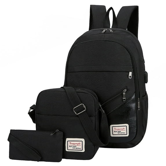 ZPYESWOW Business Backpack Lunch Bag for Women School Backpack for Teens Teacher Bags for Carry on Bag Men Day Pack Nursing Student Bag Mochilas, Black One Size