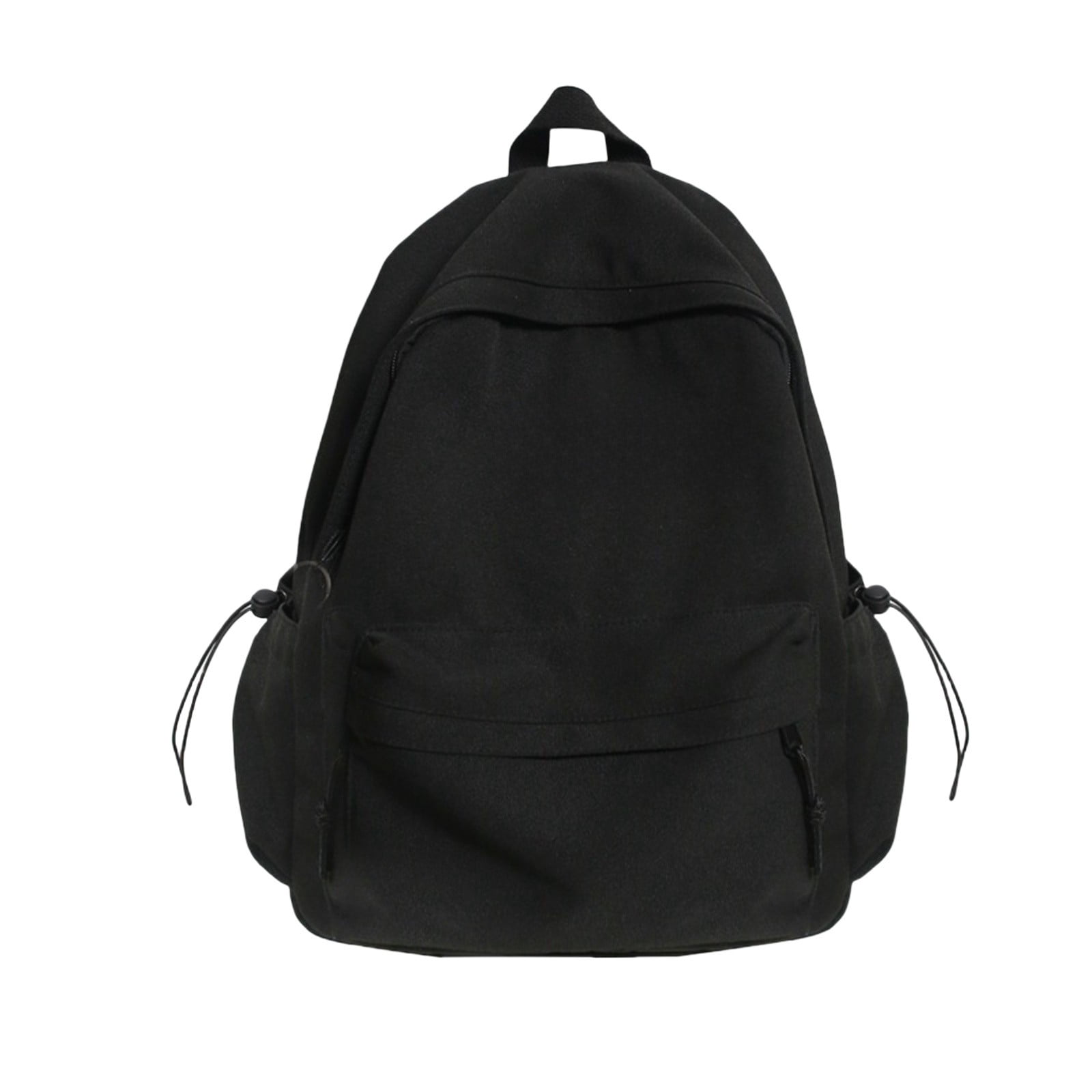 Quilted Backpack Sport Backpack Waterproof Travel Backpack Mochila Personal Bag Small Book Bag Bookbag for Women Teacher Work Bags, Black One Size