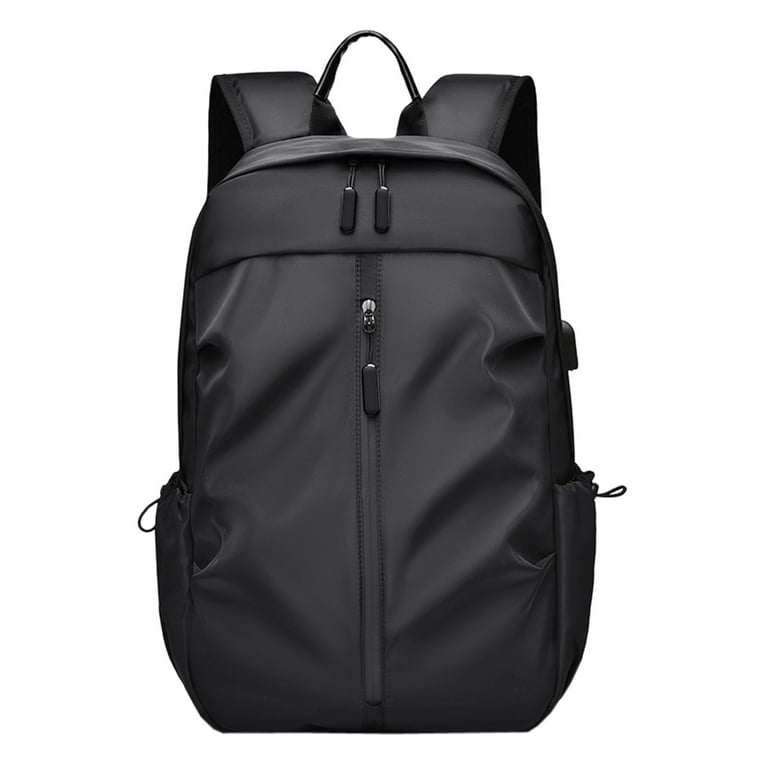 ZPYESWOW Small Black Backpack Water Proof Backpack with Pockets