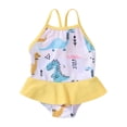 thumbnail image 1 of ZPYESWOW Swimsuit for Girls One Piece Swimsuits for Toddler Girl Clothes Boys Swimsuits Size 14-16 6-9 Month Swimsuit Girls Tween Swimwear Tween Girls Swimsuits Tween Bathing Suits Size 6 Girls, 1 of 7