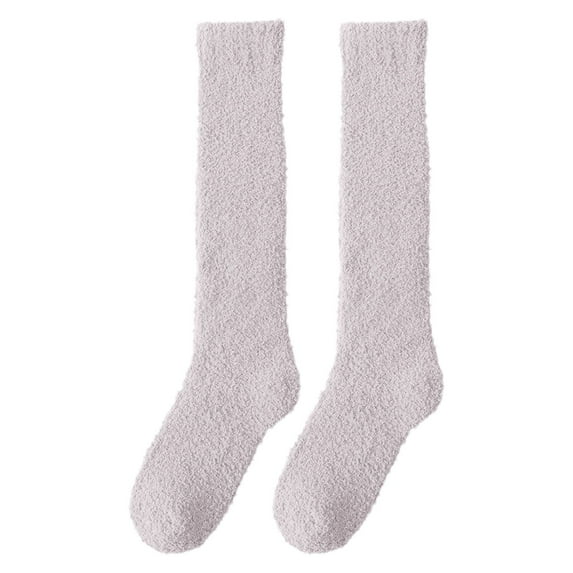 ZPYESWOW christmas stockings Socks Women Winter Socks Warm Knee High Socks Long Cosy Thermal Ladies Socks Fuzzy Thick Soft Socks for Ladies Girls Christmas Gifts Multipack