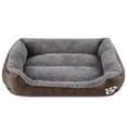 thumbnail image 1 of ZQB Dog Bed for Medium and Large Dogs Washable Comfortable Pet Beds, Brown, XXL-Large, 1 of 5