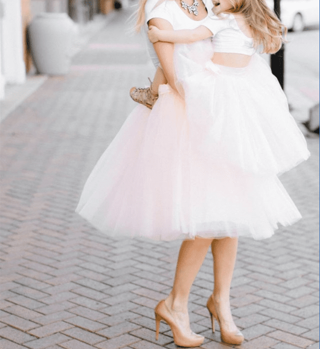 Knee length tutu skirts online