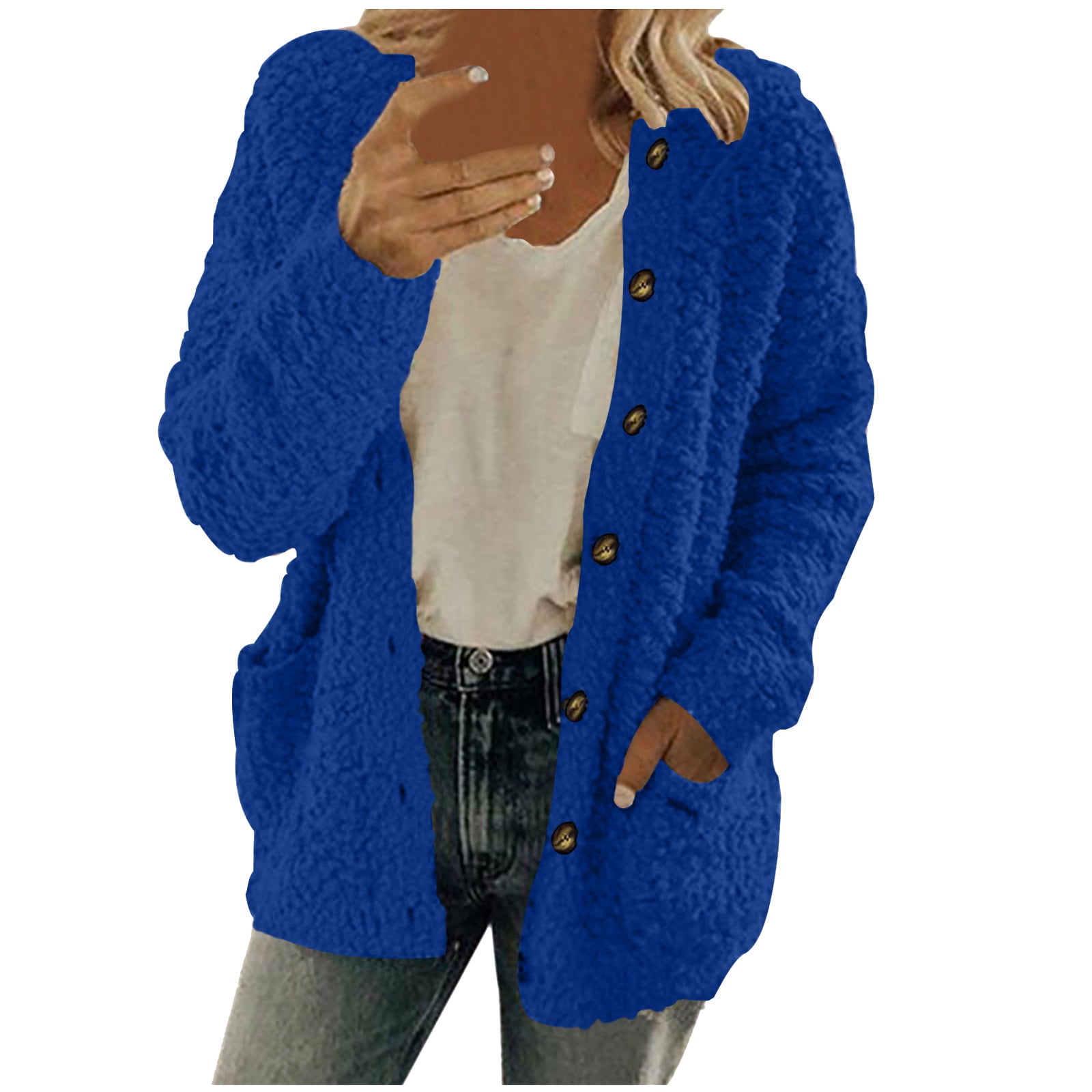 Women's Color Block Ribbed Knit Zip Up Hoodie - Long Sleeve Casual Hooded Jacket For Autumn & Winter (S-XXL)