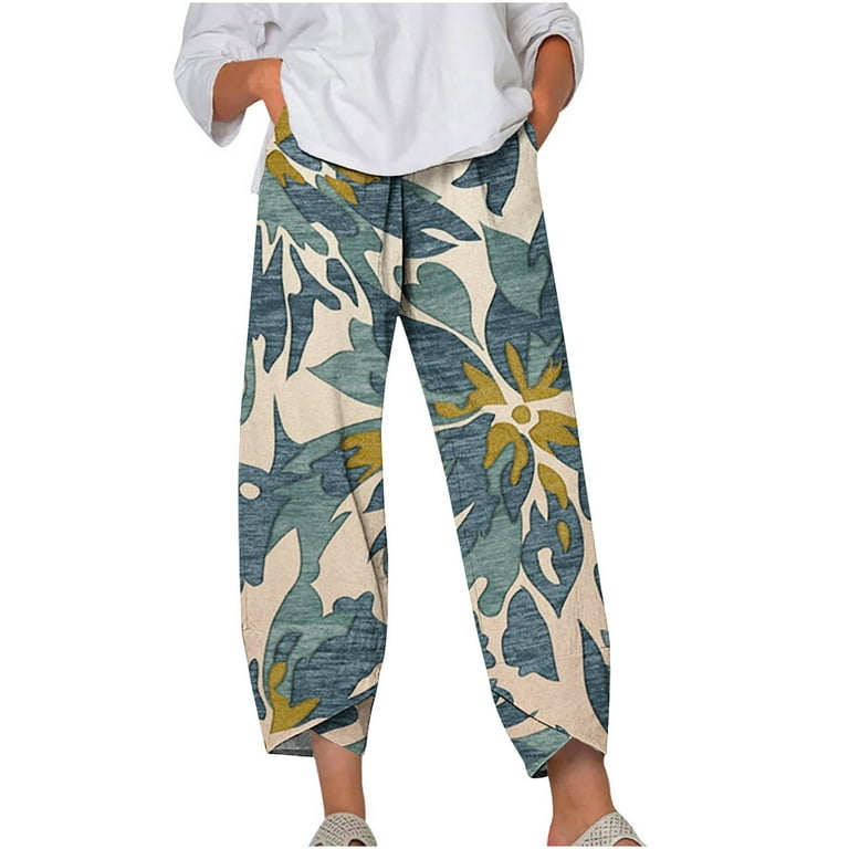 Navy crossover waist lounge pant