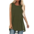ZQGJB Tunic Tops for Women to Wear with Leggings Casual Summer