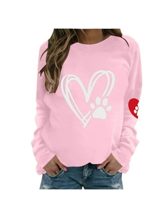 Sweatshirt with heart elbow patches deals