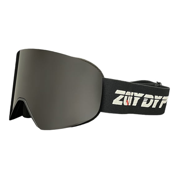 ZQIYDYP Ski Mask Magnetic Attraction Snow Goggles Anti-fog Replaceable Lens