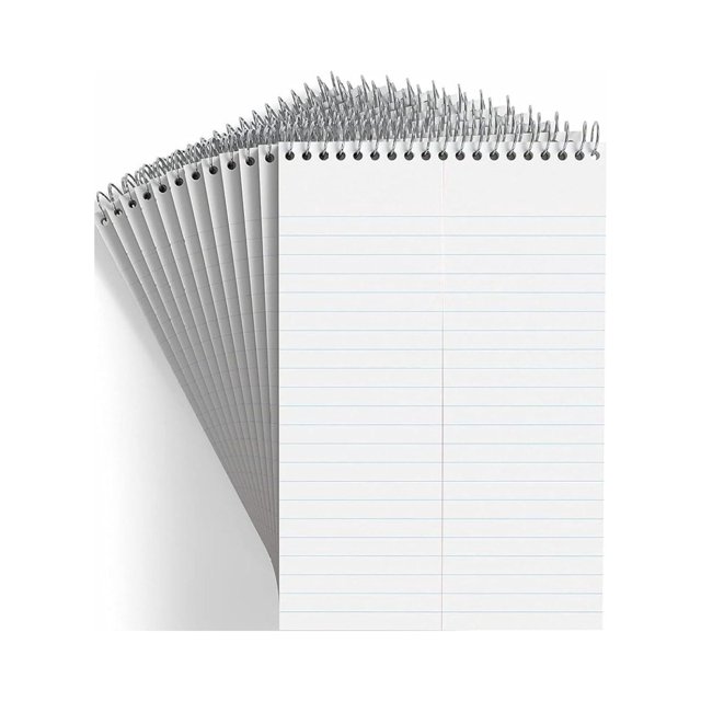 ZQRPCA 685016 Recy Steno Pads,6X9,Gregg,White,80 Sh./Pd,12 Pd/Pk