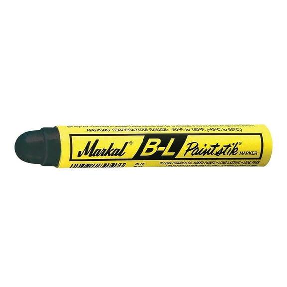 ZQRPCA 80725 B-L Paintstik - Bleed Through Solvent Solid Paint Marker, Blue (Pack of 12)