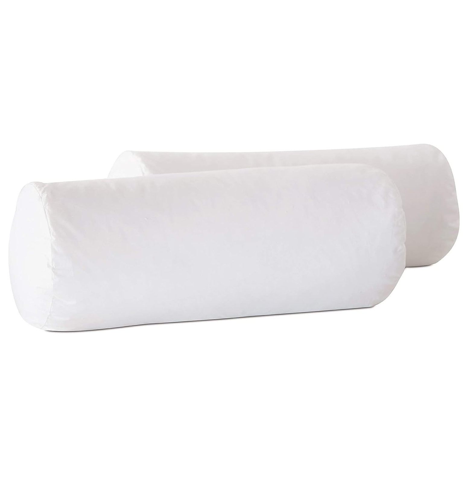 ZQRPCA 9Dx24 Hypoallergenic Fluffy Faux Down Bolster Pillow Insert, 100