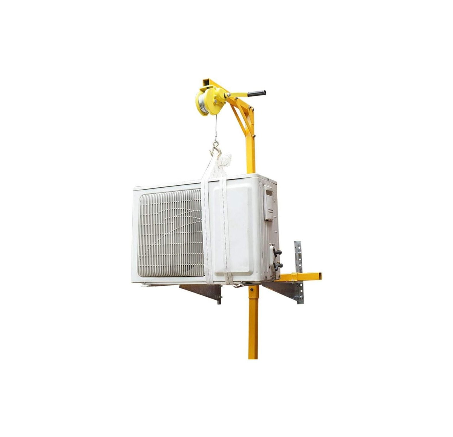 ZQRPCA Air Conditioner Installation Lifting Crane Tool 10m Stainless Steel Conditioner Outside
