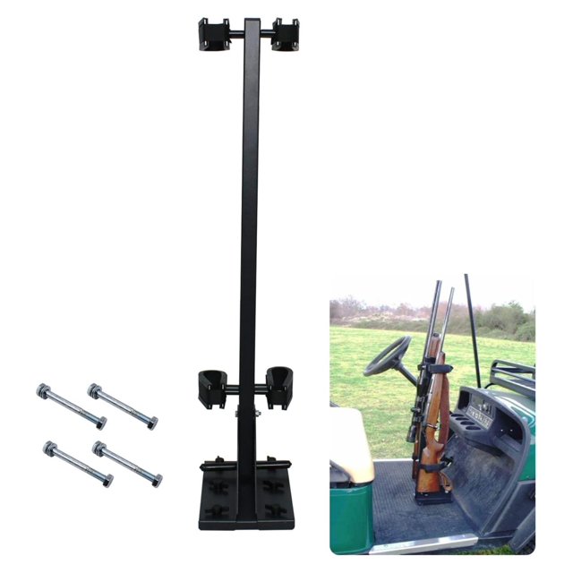 ZQRPCA Golf Cart Universal Gun Rack/Stand Up Gun Holder Fits Ezgo Club Car