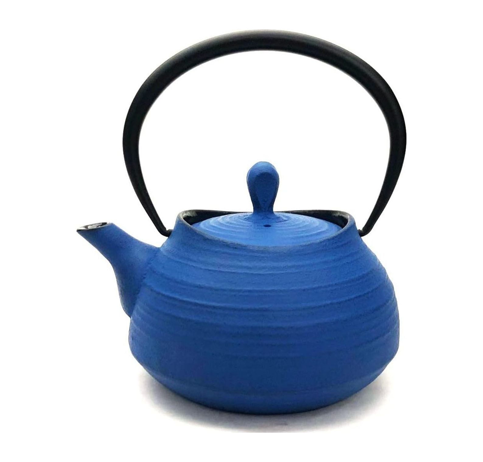 ZQRPCA HAKEME Japanese Cast Iron tea Kettle Nambu Tetsubin 400ml Blue