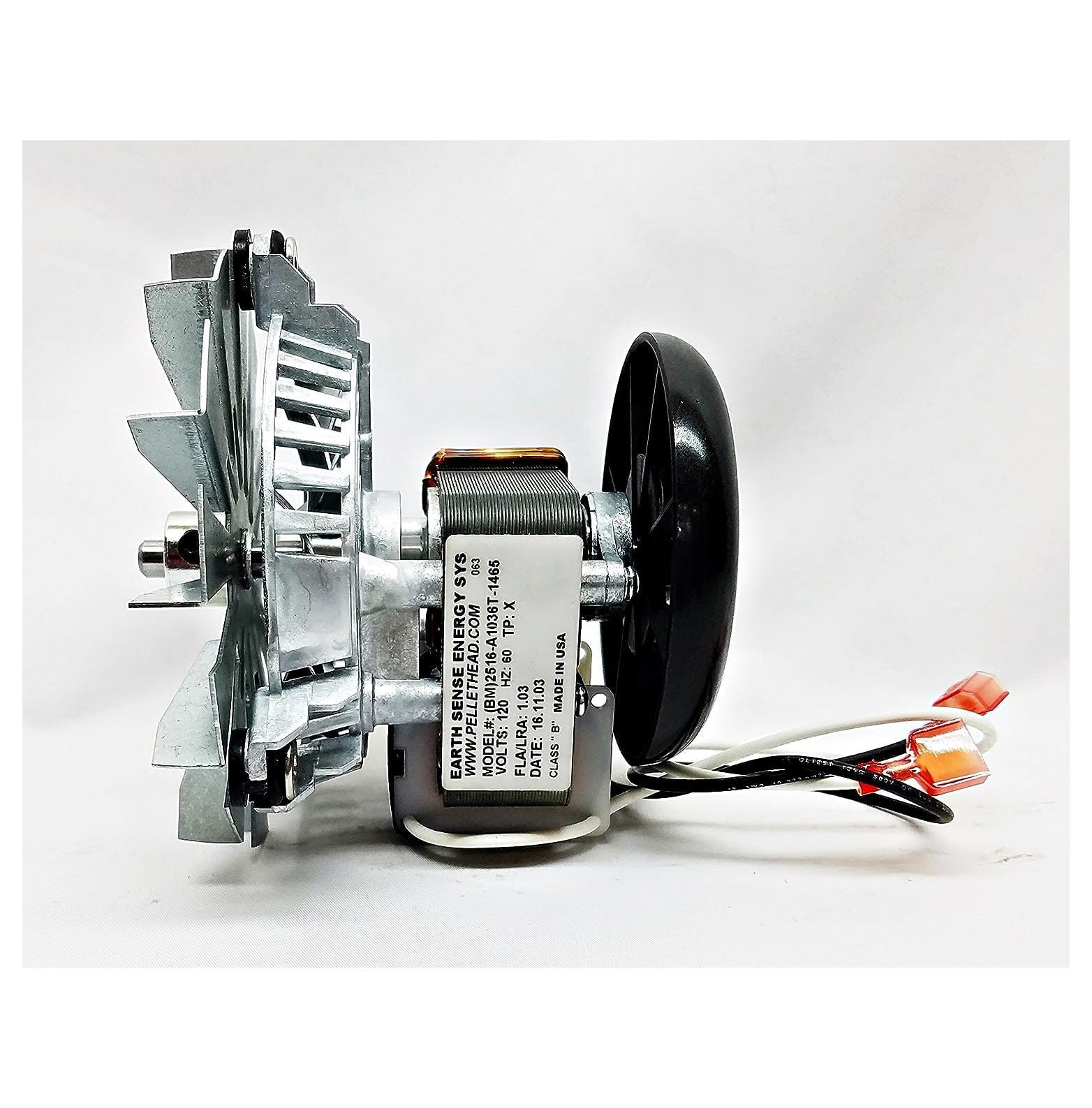 ZQRPCA PELPRO, Pel Pro PP60, PP130 Combustion Exhaust Fan Motor KS5020