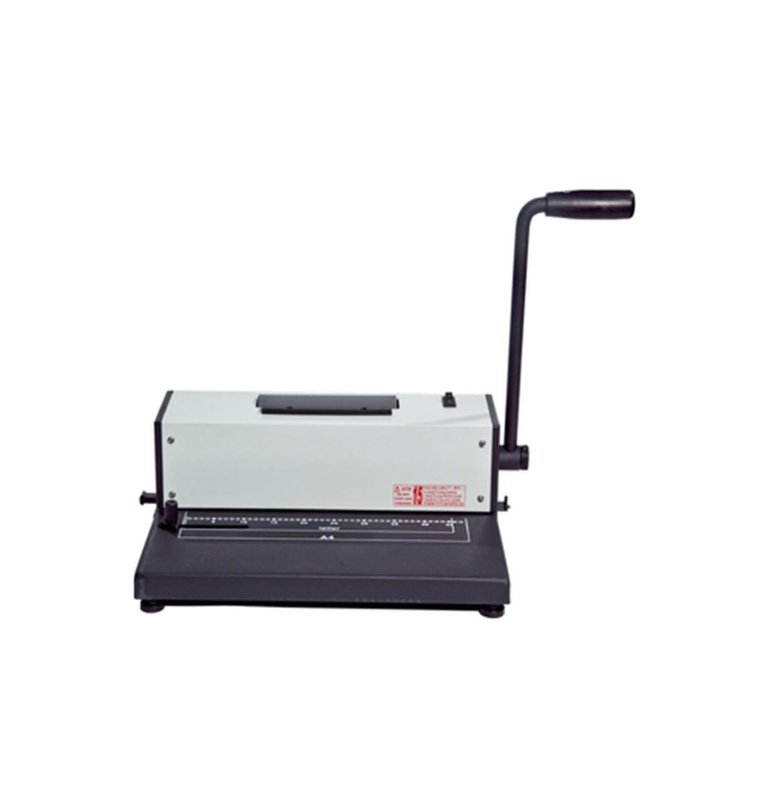 ZQRPCA TPC4600 Coil Punch & Bind Machine, 41 Pitch, 15 sheets of 20lb