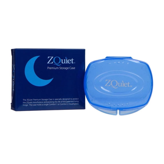 ZQUIET Premium Storage Case for ZQuiet Anti-Snoring Mouthpiece (Device NOT Included) – Durable, Protective, Ventilated, and Convenient for Everyday Storage and Travel