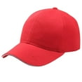 thumbnail image 1 of ZQUUVOU Baseball Cap for Unisex Solid Color Classic Dad Hat Adjustable Low-Profile Plain Breathable Packable Baseball Cap Red, 1 of 2