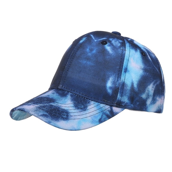 ZQUUVOU Colorful Baseball Cap for Men Women Moisture Wicking Sweatband Comfortable Casual Hat Spring Summer Blue