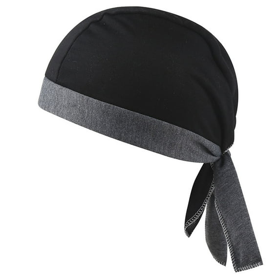 ZQUUVOU Cotton Skull Caps for Men Women Lightweight Breathable Beanie Sleep Hats Helmet Liner Outdoor Cycling Hats Dark Gray