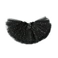 thumbnail image 1 of ZQUUVOU Kids Sequin Bow Tutu Skirt Sparkly Tulle Elastic Waist Puffy Dance Skirt Performance Recital Princess Skirt Black, 1 of 6