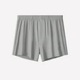 thumbnail image 1 of ZQUUVOU Men's Boxer Briefs Solid Breathable Close Underwear (Gray,2XL), 1 of 3