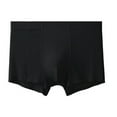 thumbnail image 1 of ZQUUVOU Men's Boxer Briefs Solid Breathable Pouch Underwear (Black,XL), 1 of 3