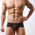 thumbnail image 1 of ZQUUVOU Men's Briefs Modal Blend Solid Color Breathable Low Waist Underwear (Coffee,L), 1 of 4