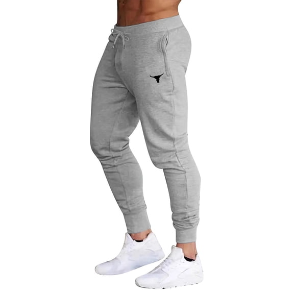 ZQUUVOU Men's Joggers Sweatpants Slim Workout Training Thigh Mesh Gym Lightweight Breathable Pants with Zipper Pockets Gray