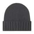 thumbnail image 1 of ZQUUVOU Men's Outdoor Thermal Skull Cap Thick Knit Beanie Ear Protection No Brim Cold Weather Ski Cap Headwear Gray B, 1 of 4