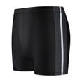 thumbnail image 1 of ZQUUVOU Men's Summer Jammers Swim Trunks 5 Inch with Built In Liner Quick Dry Drawstring Elastic Waist Shorts Underwear Gray, 1 of 6