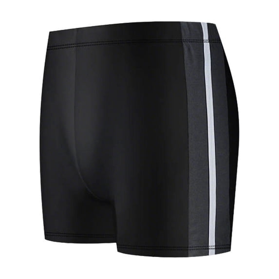 ZQUUVOU Men's Summer Jammers Swim Trunks 5 Inch with Built In Liner Quick Dry Drawstring Elastic Waist Shorts Underwear Gray