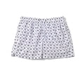thumbnail image 1 of ZQUUVOU Men's Swim Trunks 5 Inch Summer Beach Printed Shorts with Pockets Built In Liner Drawstring Quick Dry Swim Shorts White, 1 of 4