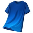 thumbnail image 1 of ZQUUVOU Men's T-Shirt Lightweight Shor Sleeve Crew Neck Sport Athletic Shirt (Light Blue,5XL), 1 of 3