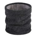 thumbnail image 1 of ZQUUVOU Men's and Women's Winter Neck Gaiters Double-Layer Warm Neck Cover and Thickened Knitted Neck Cover Dark Gray, 1 of 4