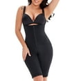 thumbnail image 1 of ZQUUVOU Shapewear Bodysuits for Women Tummy Control Seamless Snatched Waist Butt Lifting Shapewear Full Body Shaper Black A, 1 of 9