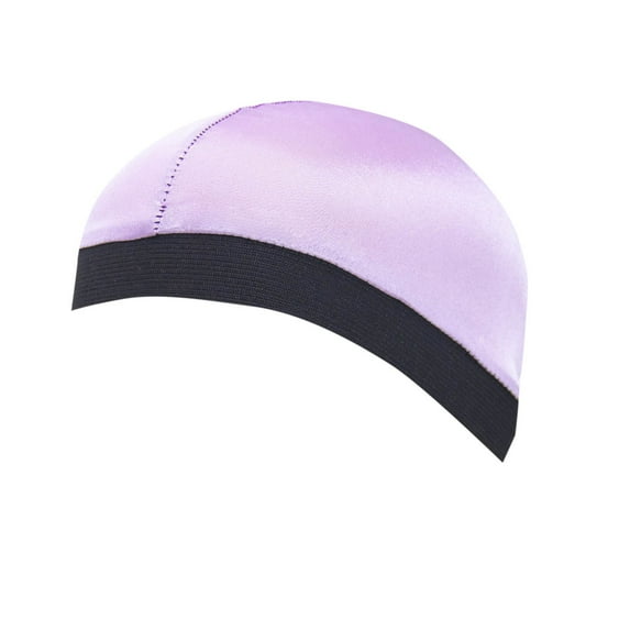 ZQUUVOU Skull Caps for Women Men Sleep Hats Solid Color Fashion Elastic Sleeping Toe Hats Lightweight Beanie Helmet Liner Silver