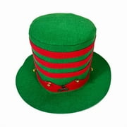 ZQUUVOU Steampunk Top Hat for Men Women Magician Butler Formal Victorian Hat Funny Hat Prom Party Decoration Strappy Hat Green