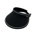 thumbnail image 1 of ZQUUVOU Sun Visor Hat for Women UV Protection Wide Brim Sun Hats Packable Quick Dry for Sports Golf Tennis Running Beach Hat Black, 1 of 5