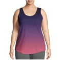 thumbnail image 1 of ZQUUVOU Tank Top For Women Camisole Padded Yoga Sports Tank (Purple,5XL), 1 of 6