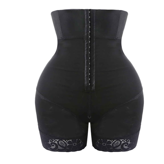 ZQUUVOU Tummy Control Shapewear for Women Seamless High Waist Boyshorts Underwear Body Shaper Panties Thigh Slimming Shorts Black C