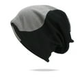 thumbnail image 1 of ZQUUVOU Unisex Thick Knit Beanie Fall Winter Trendy Double-Sided Color-Blocking Casual Hat Hip-hop Warm Hat Gray B, 1 of 4