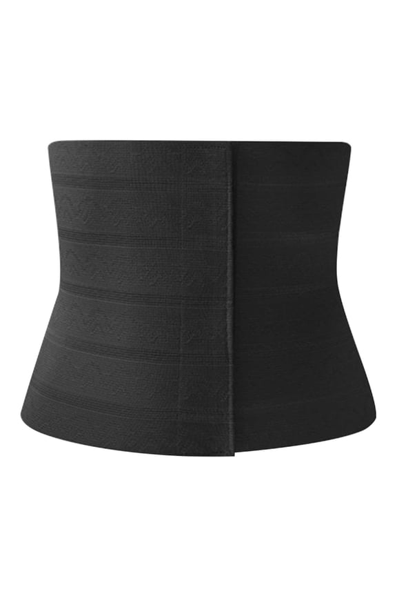Waist Trainer Belt for Women Sport Workout Tummy Control Shapewear Slimming Corset Breathable Back Wrap Shaperwear Black
