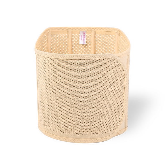 ZQUUVOU Waist Trainer for Men and Women Tummy Control Corset Back Support Ab Binder Shapewear Slimming Belt Sport Workout Beige