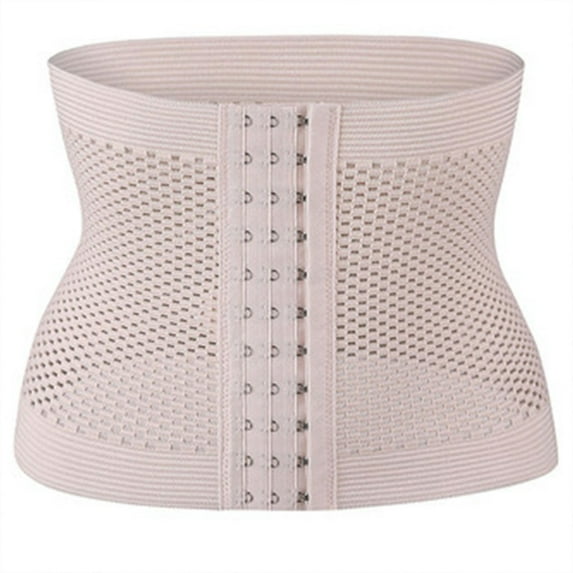 ZQUUVOU Waist Trainer for Women Corset Shapewear Tummy Control Slim Body Shaper Girdle Waist Cincher Postpartum Belly Band Khaki B