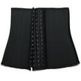 thumbnail image 1 of ZQUUVOU Waist Trainer for Women Latex Underbust Mesh Breathable Waist Cincher Corset Sport Girdle Hourglass Body Shaper Black, 1 of 3